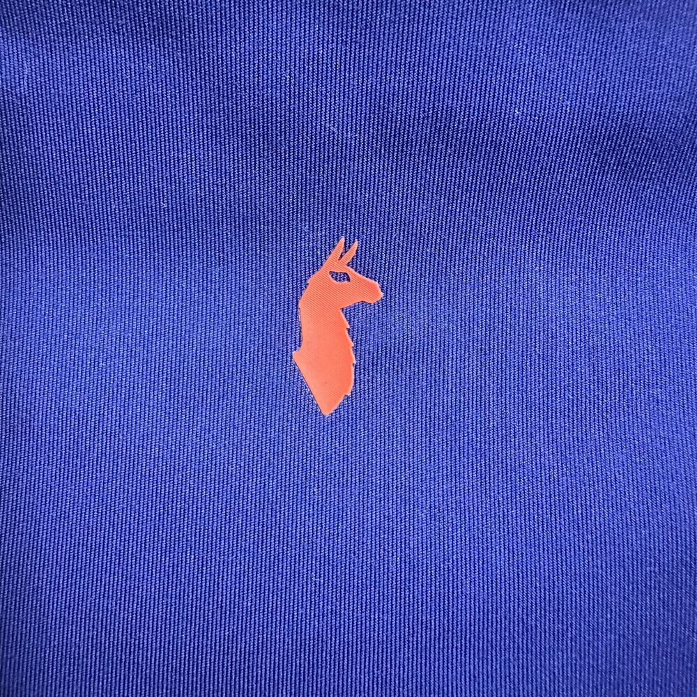 Cotopaxi Women's Mari Bike Shorts Navy Blue Orange Logo Size Medium Highwaisted - Picture 4 of 5